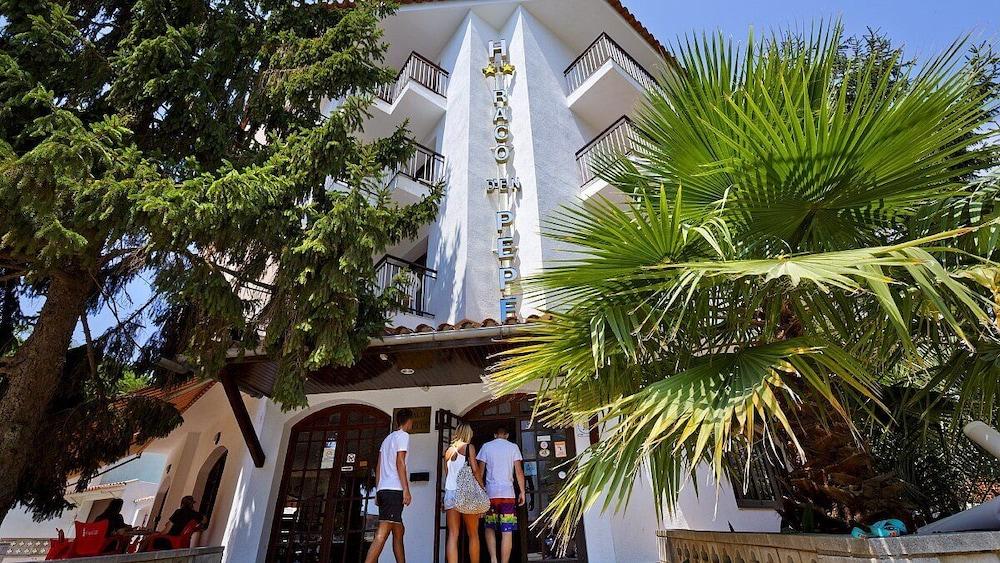 Raco D'En Pepe Hotell Calella Exteriör bild